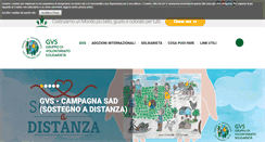 Desktop Screenshot of gruppovolontariatosolidarieta.org